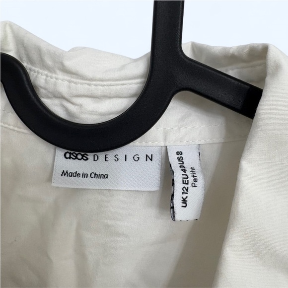 ASOS white button up shirt - Picture 3 of 4